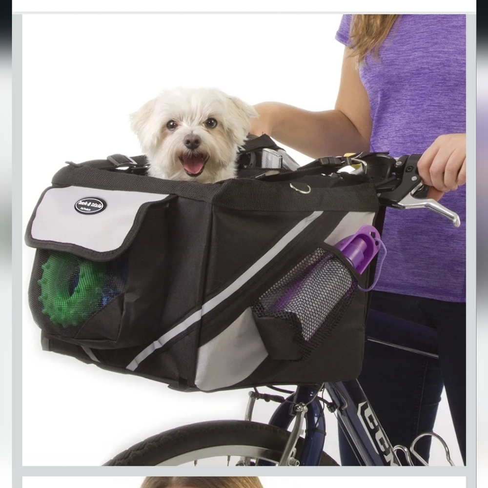 Small Dog Bike Basket Jack And Dixie